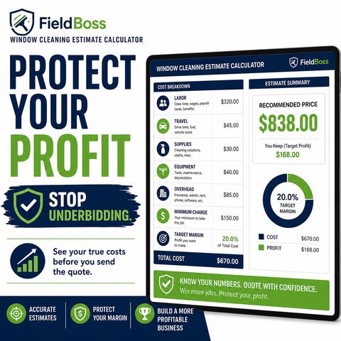 Estimate & pricing calculator workbook preview